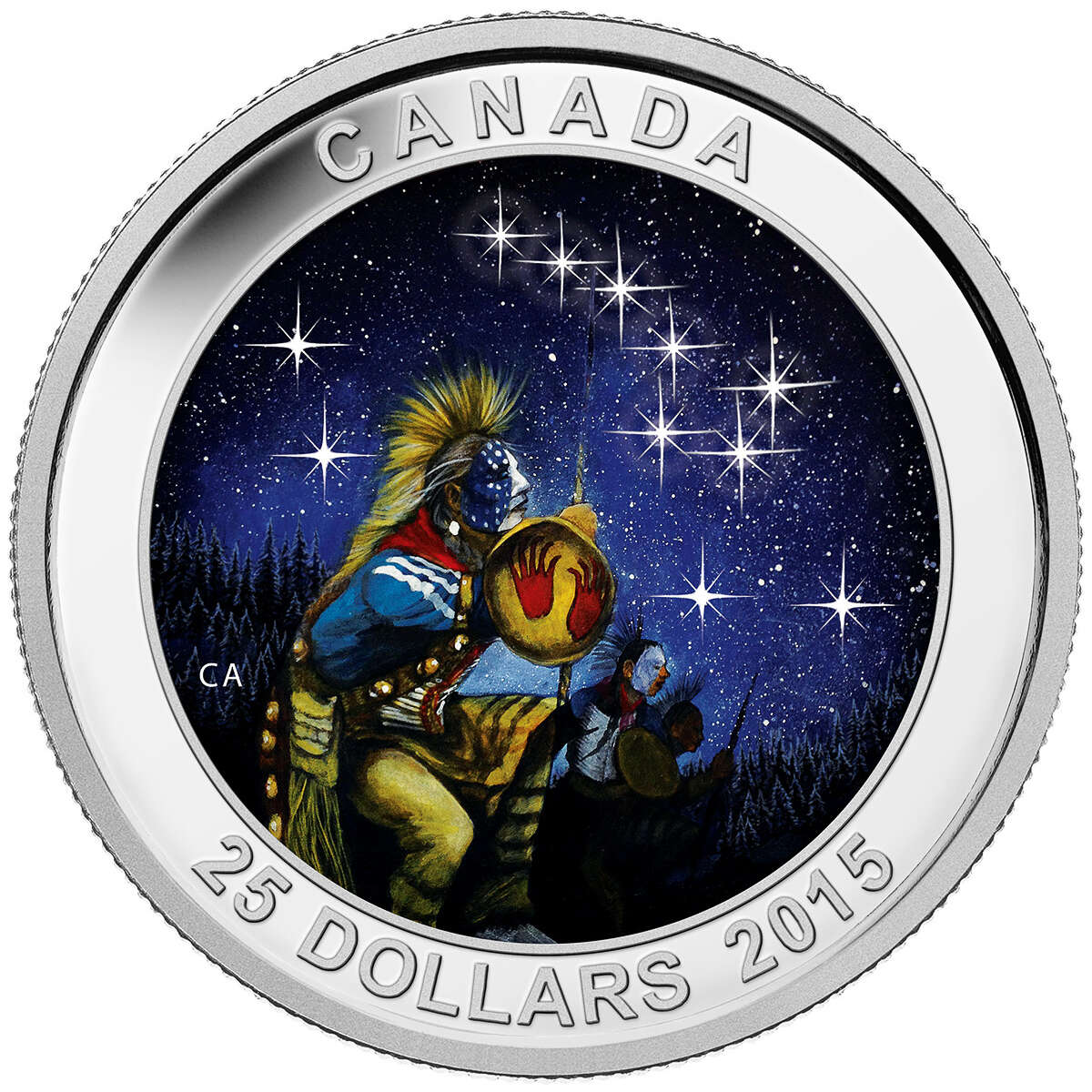 2015 $25 Star Charts: The Quest - Pure Silver Coin *SOLD OUT AT THE MINT* Default Title