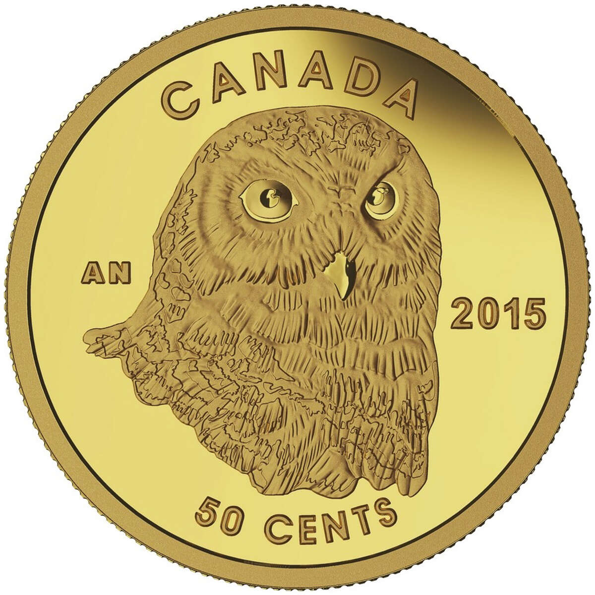 2015 50c Owl - Pure Gold Coin Default Title