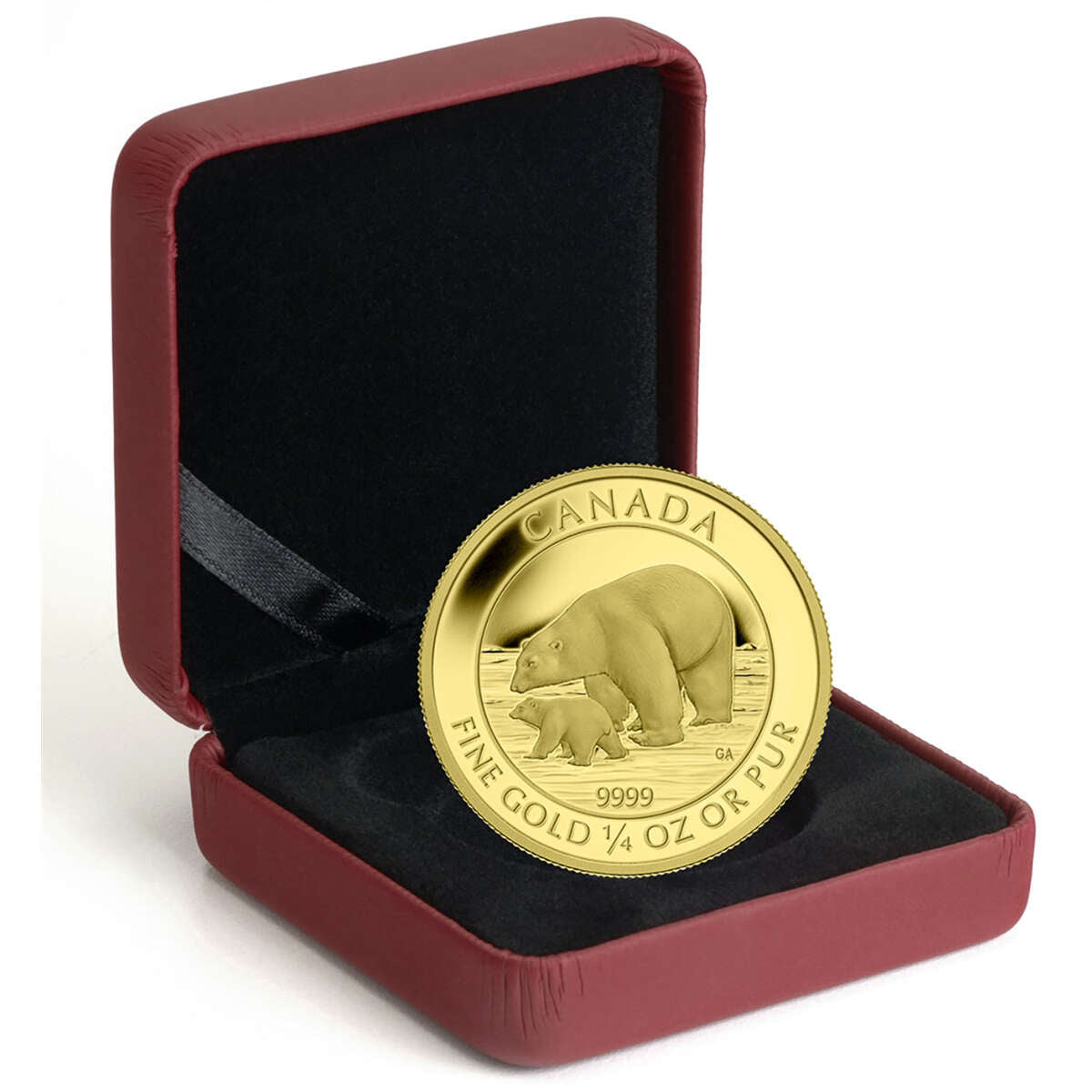 2015 $10 Polar Bear and Cub - Pure Gold Coin Default Title