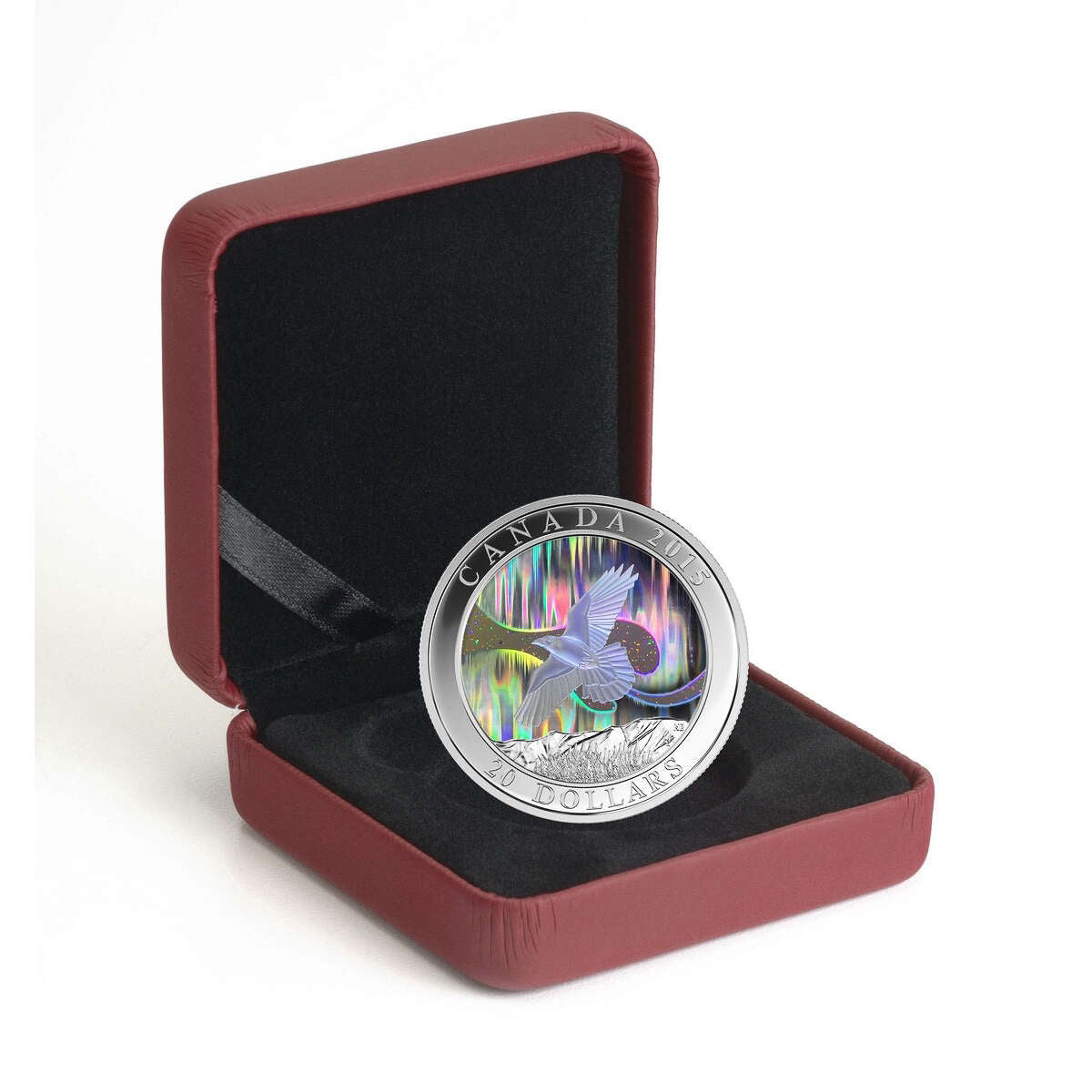 2015 $20 A Story of the Northern Lights: The Raven - Pure Silver Coin