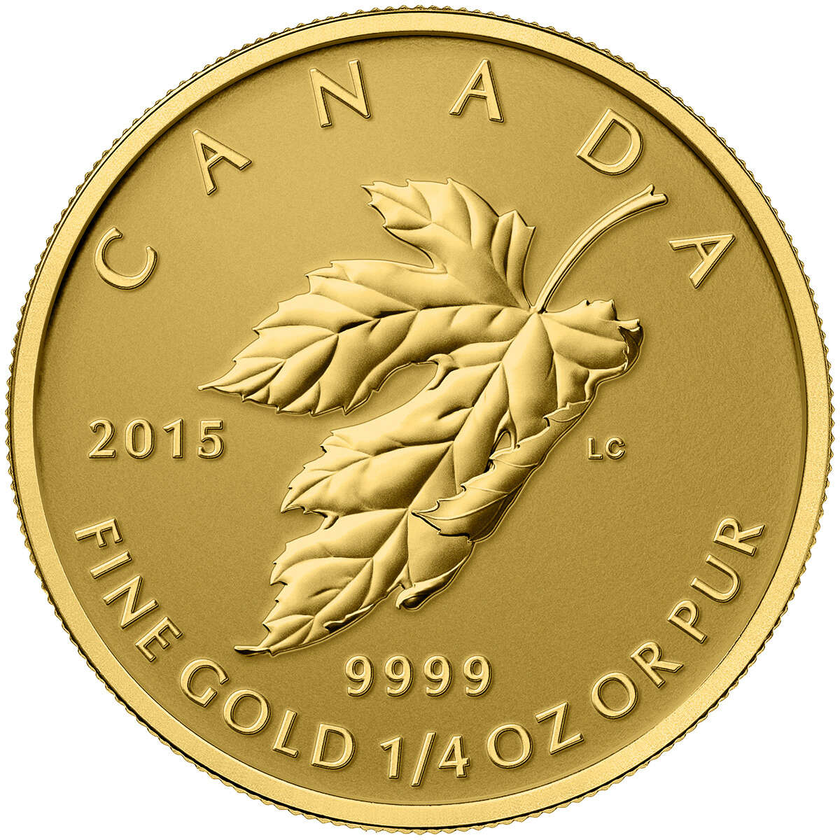 2015 The Maple Leaf - Pure Gold Fractional Set Default Title