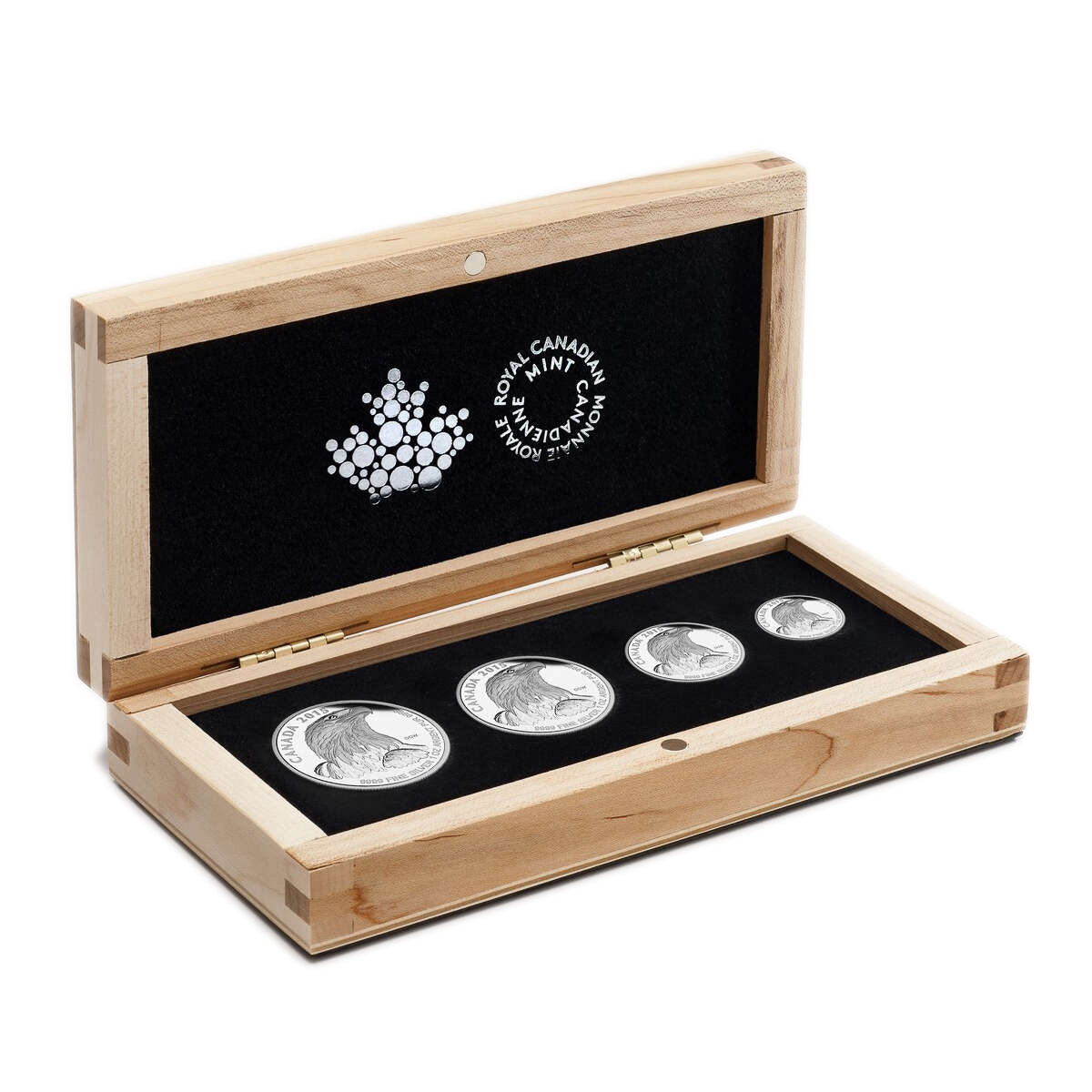 2015 Bald Eagle - Pure Silver Fractional Set