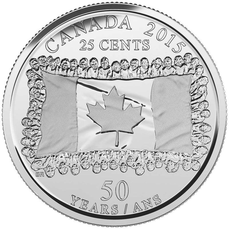 2015 25c Canadian Flag, 50th Anniversary 10-Pack Default Title