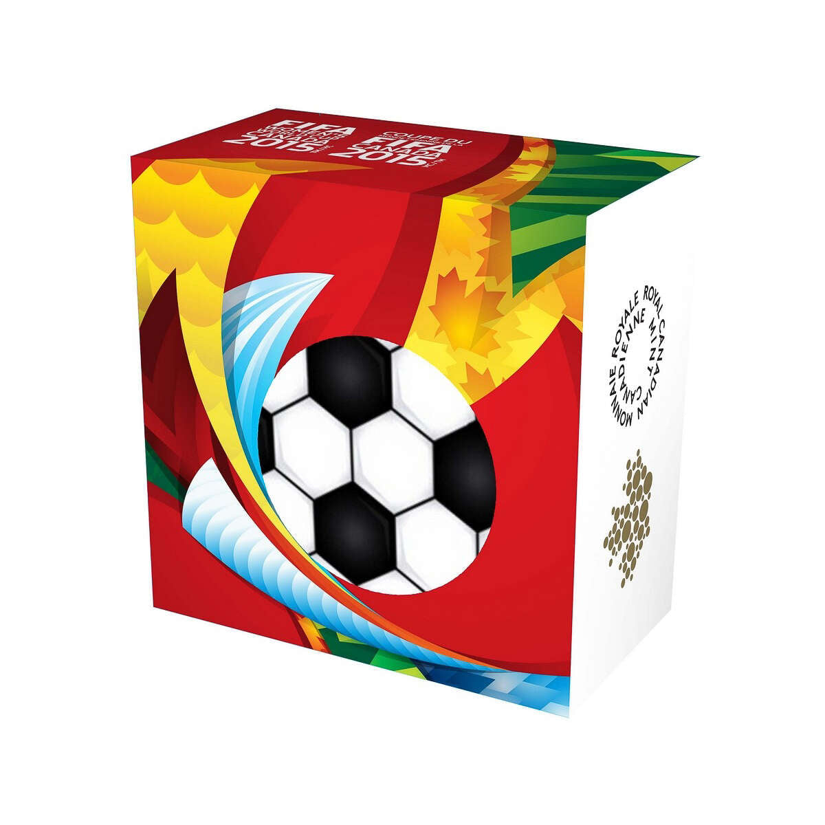 2015 $10 FIFA Women's World Cup Canada 2015<sup>TM/MC</sup>: Heading the Ball - Pure Silver Coin Default Title