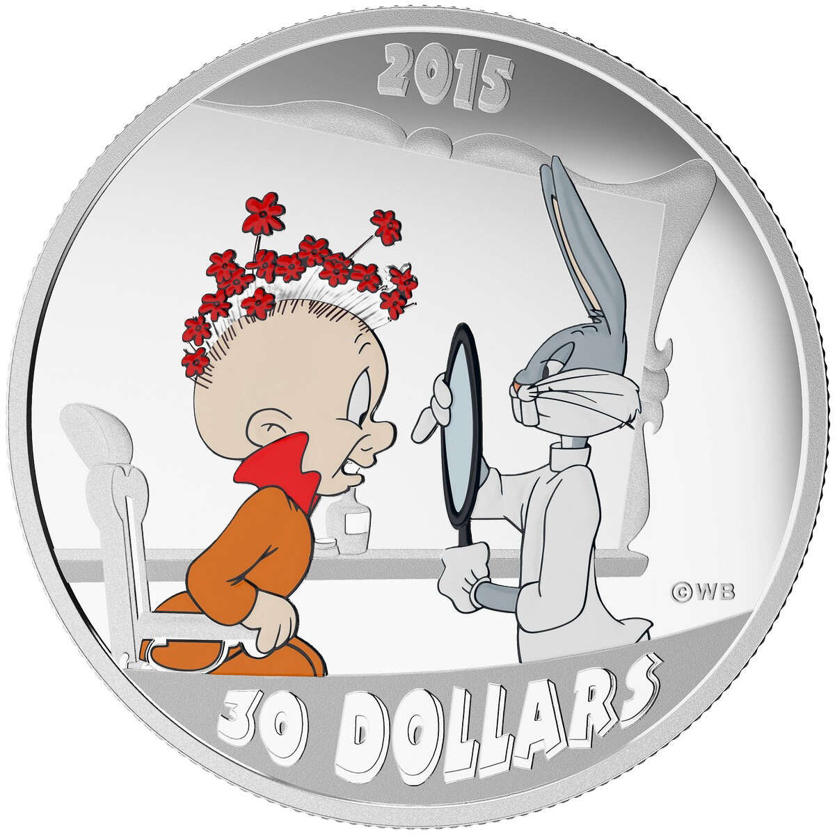 2015 $30 Looney Tunes<sup>TM</sup> Classic Scenes: <i>The Rabbit of Seville</i> - Pure Silver Coin Default Title