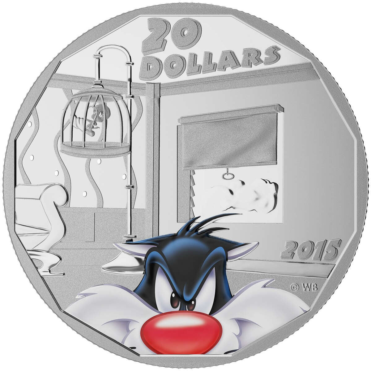 2015 $20 Looney Tunes<sup>TM</sup> - Pure Silver 4-Coin Set with Watch Default Title