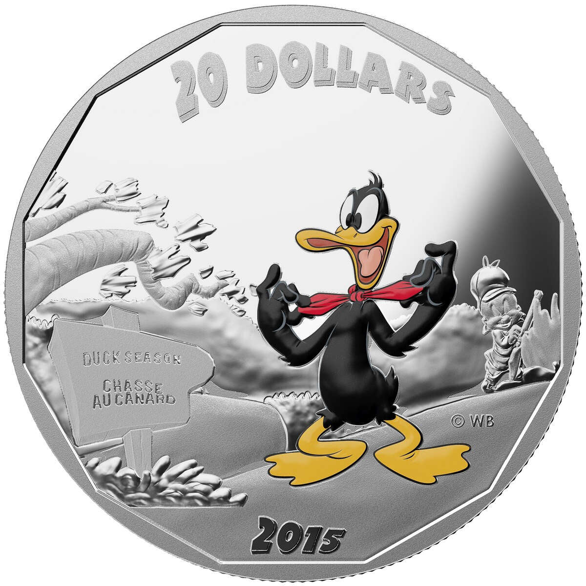 2015 $20 Looney Tunes<sup>TM</sup> - Pure Silver 4-Coin Set with Watch Default Title