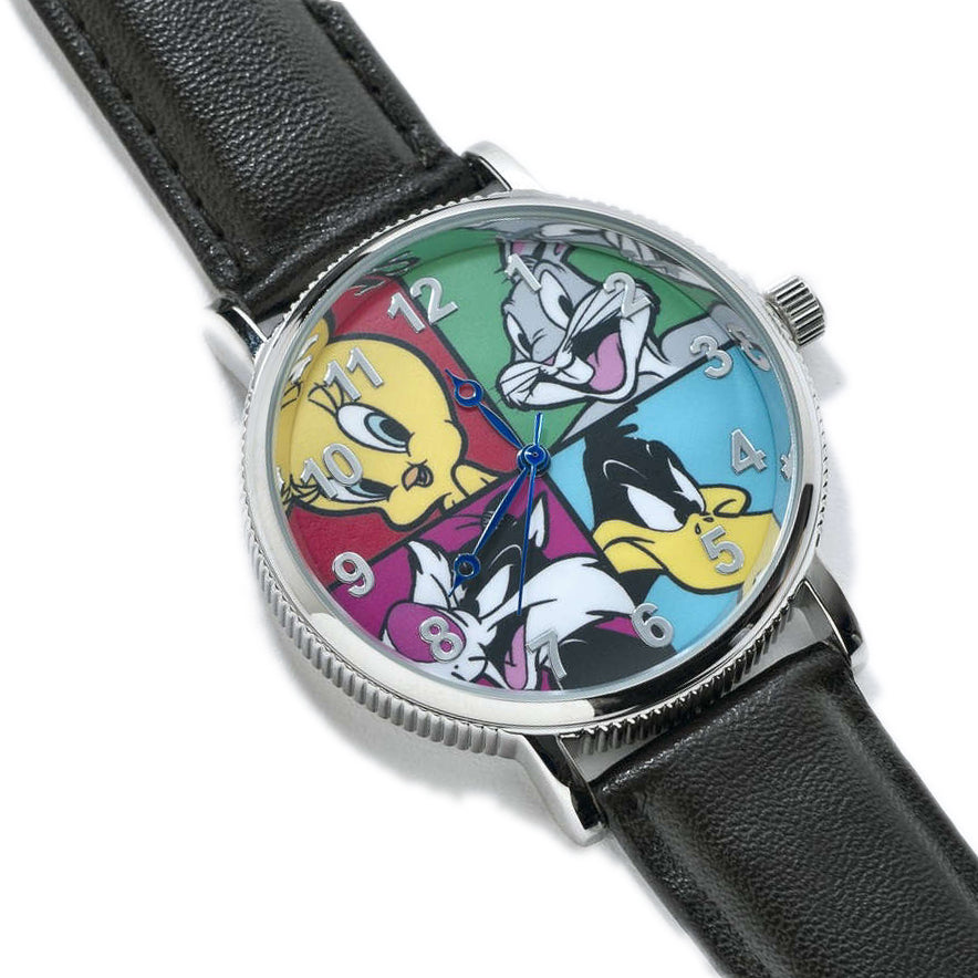 2015 $20 Looney Tunes<sup>TM</sup> - Pure Silver 4-Coin Set with Watch