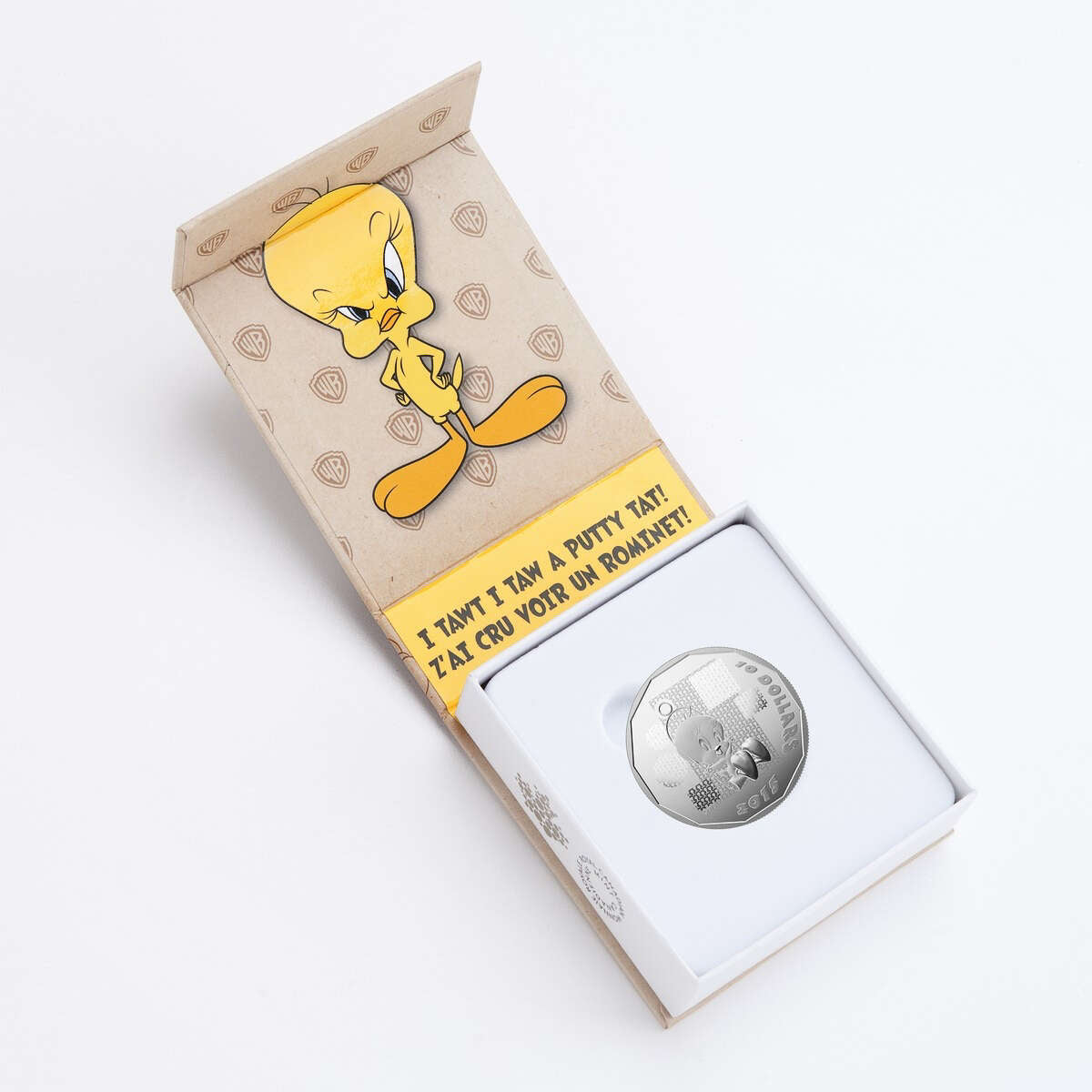 2015 $10 Looney Tunes<sup>TM</sup>: "I Tawt I Taw A Putty Tat!" - Pure Silver Coin Default Title