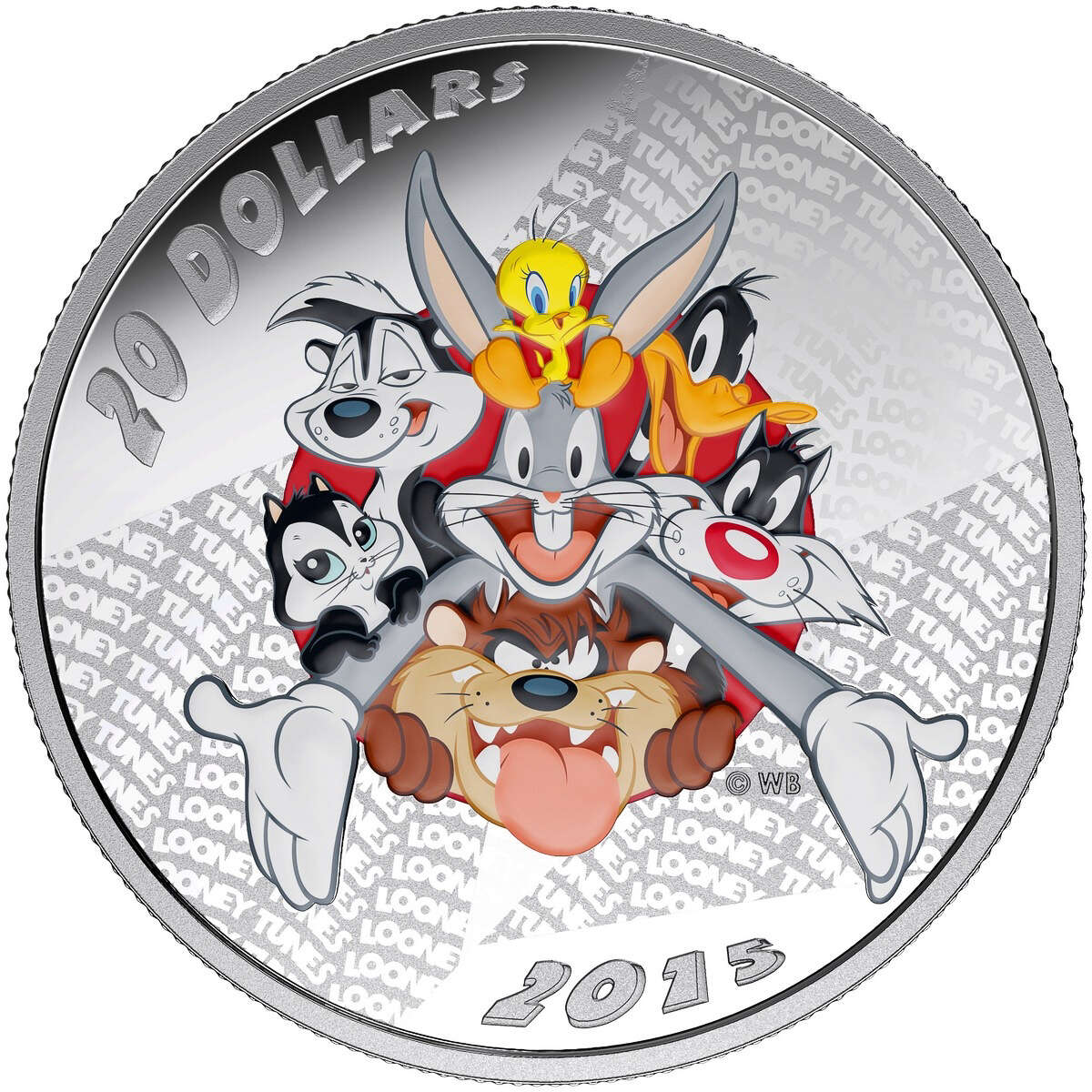 2015 $20 Looney Tunes<sup>TM</sup>: Merrie Melodies - Pure Silver Coin *SOLD OUT AT THE MINT* Default Title