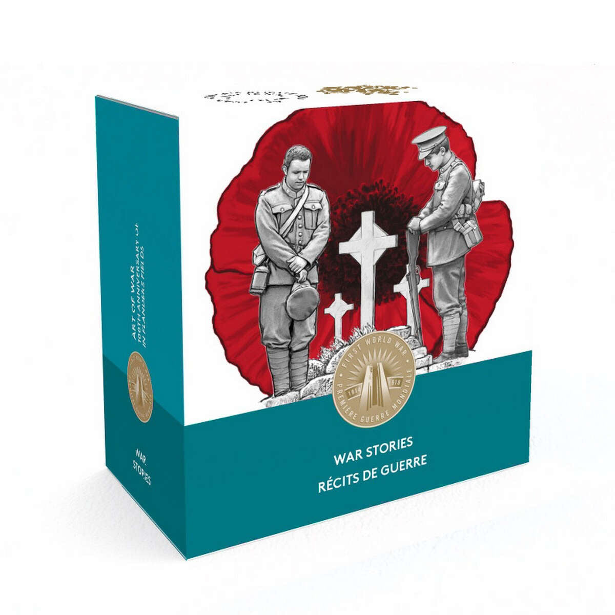 2015 $1 <i>In Flanders Fields</i>, 100th Anniversary - Limited Edition Proof Pure Silver Dollar Default Title