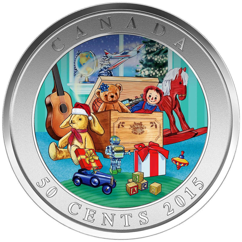 2015 50c Holiday Toy Box - Lenticular Coin Default Title