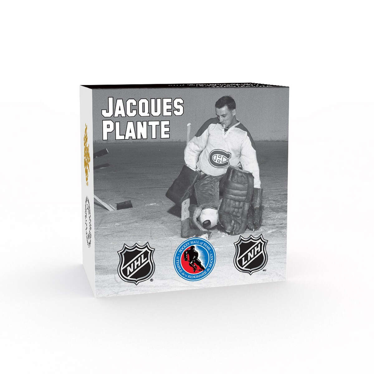 2015 $10 Goalies: Jacques Plante - Pure Silver Coin