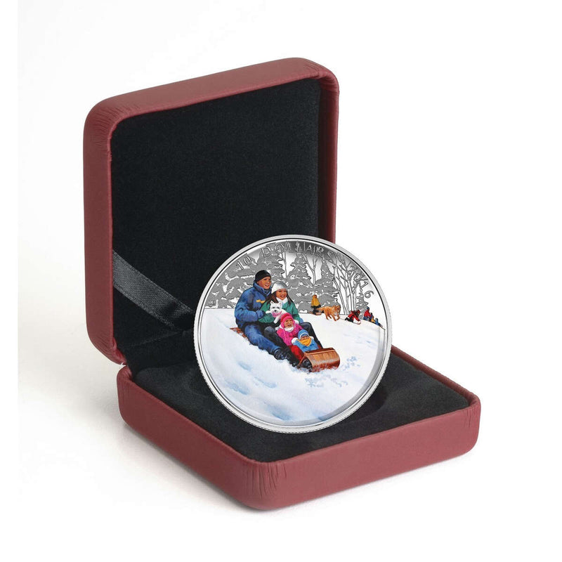 2016 $10 Winter Fun - Pure Silver Coin Default Title