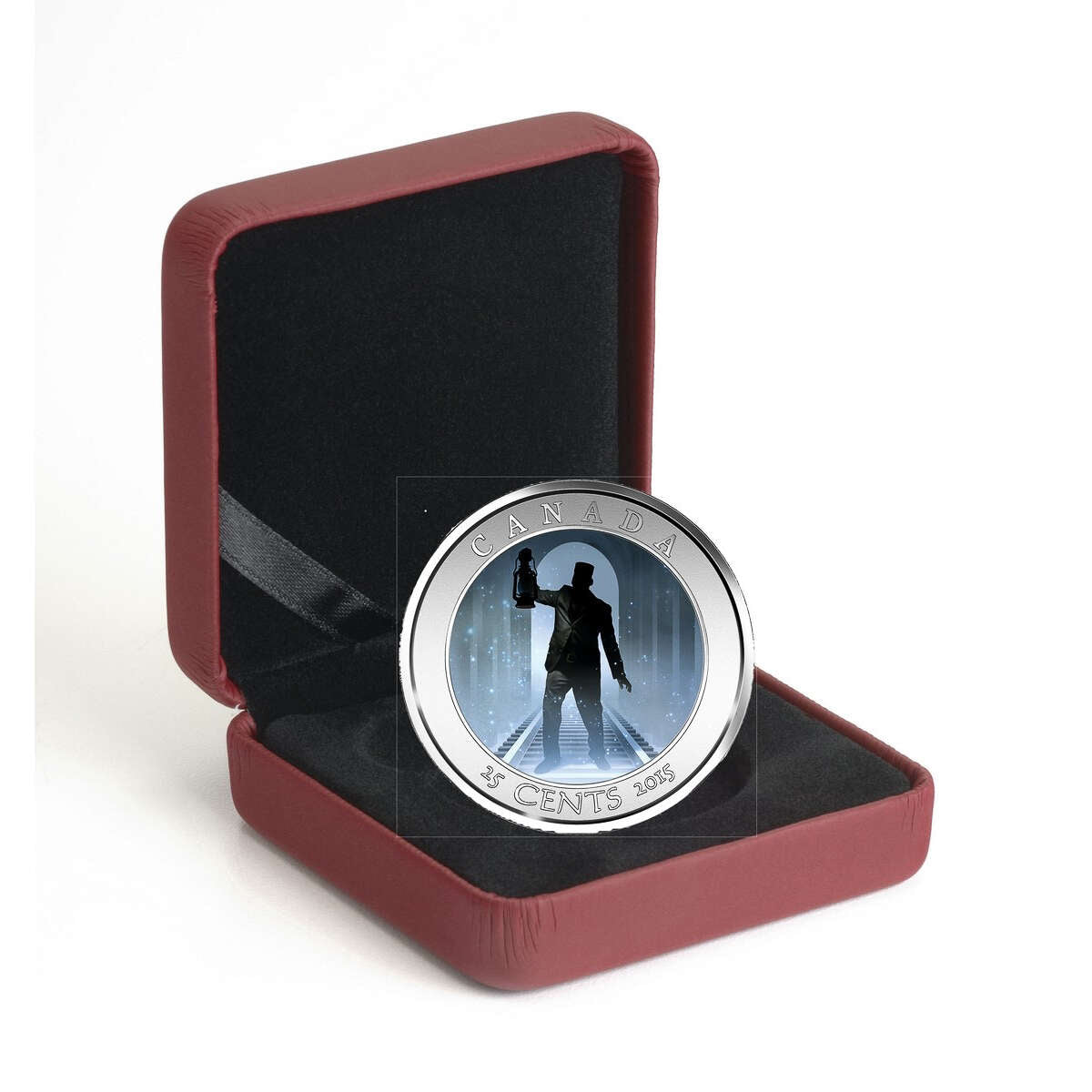 2015 25c Haunted Canada: Brakeman - Lenticular Coin