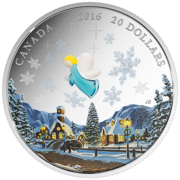 2016 $20 Venetian Glass: My Angel - Pure Silver Coin