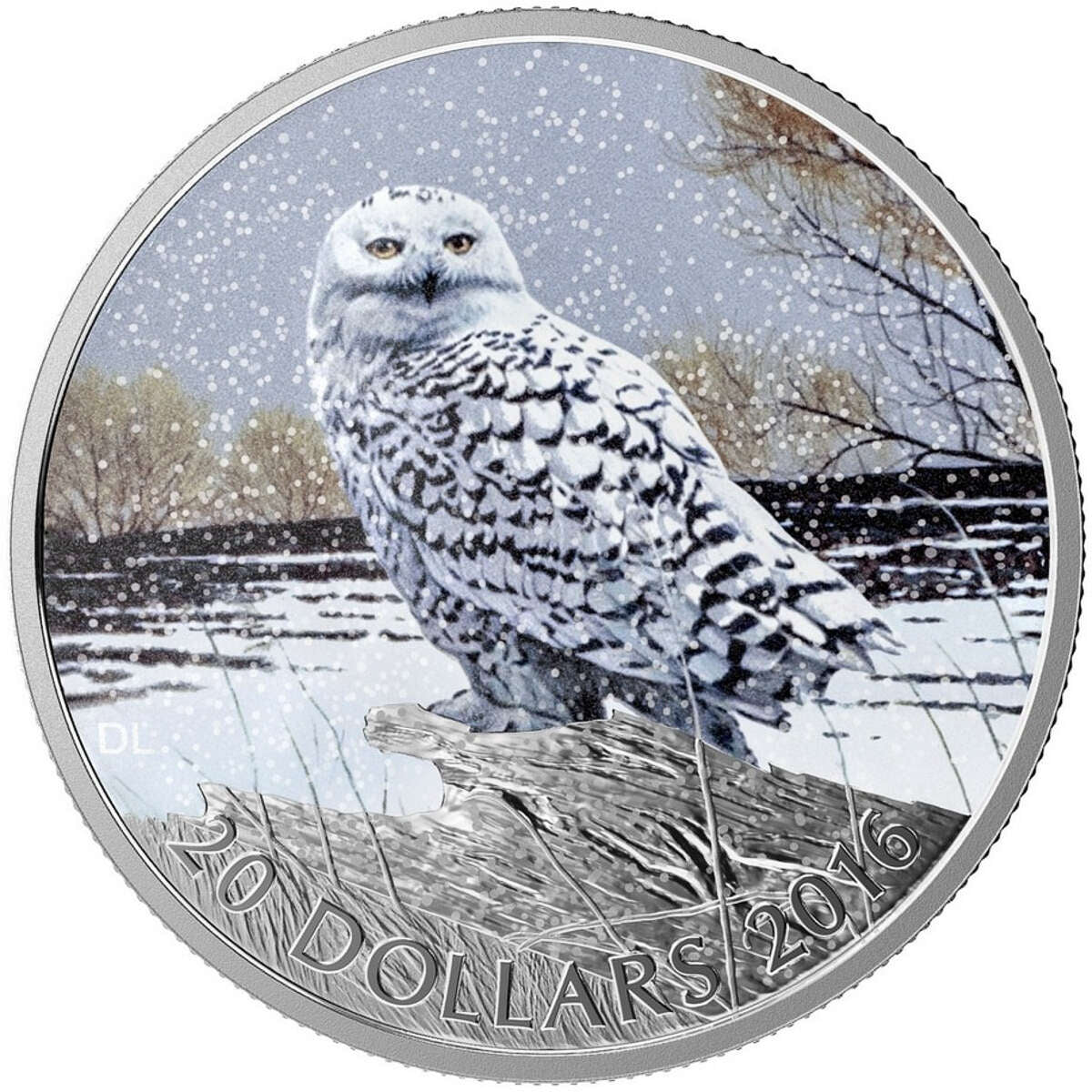 2016 $20 Snowy Owl - Pure Silver Coin Default Title