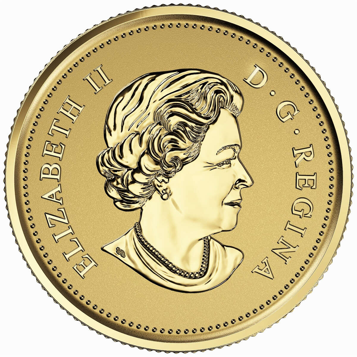 2016 $10 Maple Leaves with Queen Elizabeth II Effigy - Pure Gold Coin Default Title