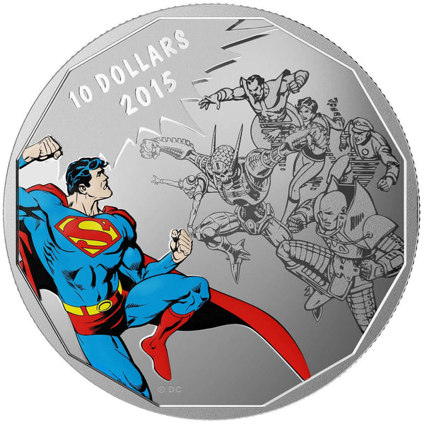 2015 $10 DC Comics<sup>TM</sup> Originals: Gauntlet - Pure Silver Coin Default Title