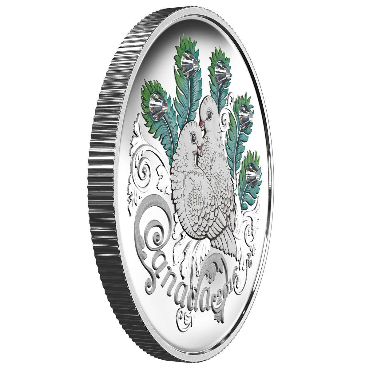 2016 $10 Celebration of Love - Pure Silver Coin