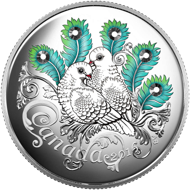 2016 $10 Celebration of Love - Pure Silver Coin Default Title