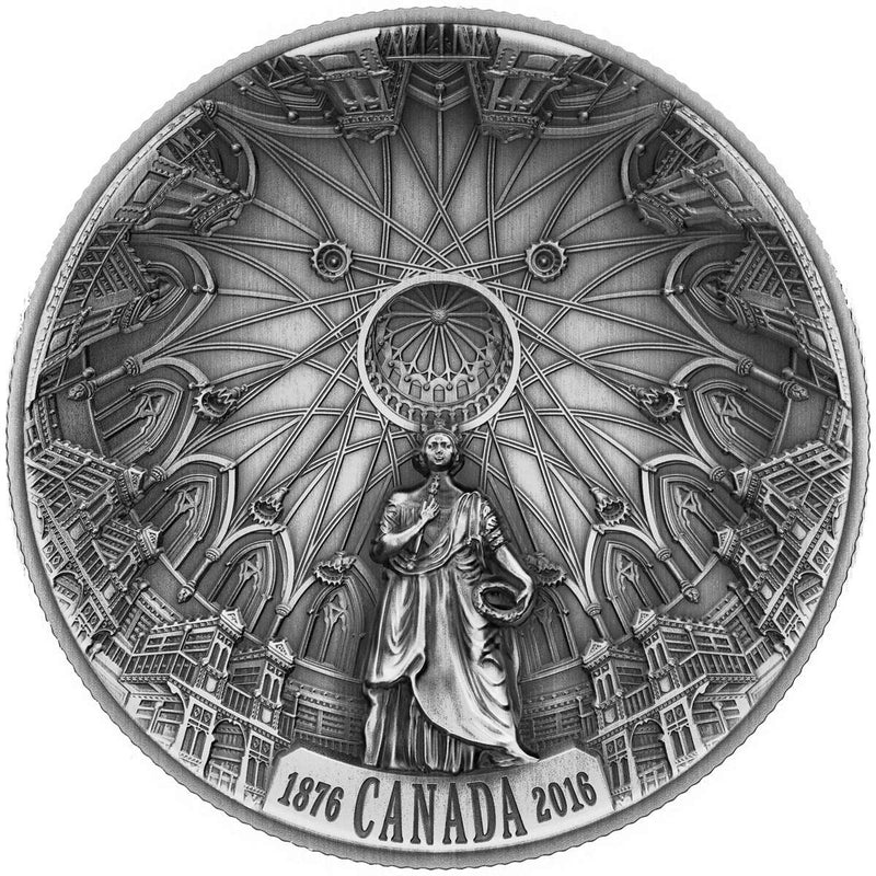 2016 $25 The Library of Parliament - Pure Silver Coin Default Title
