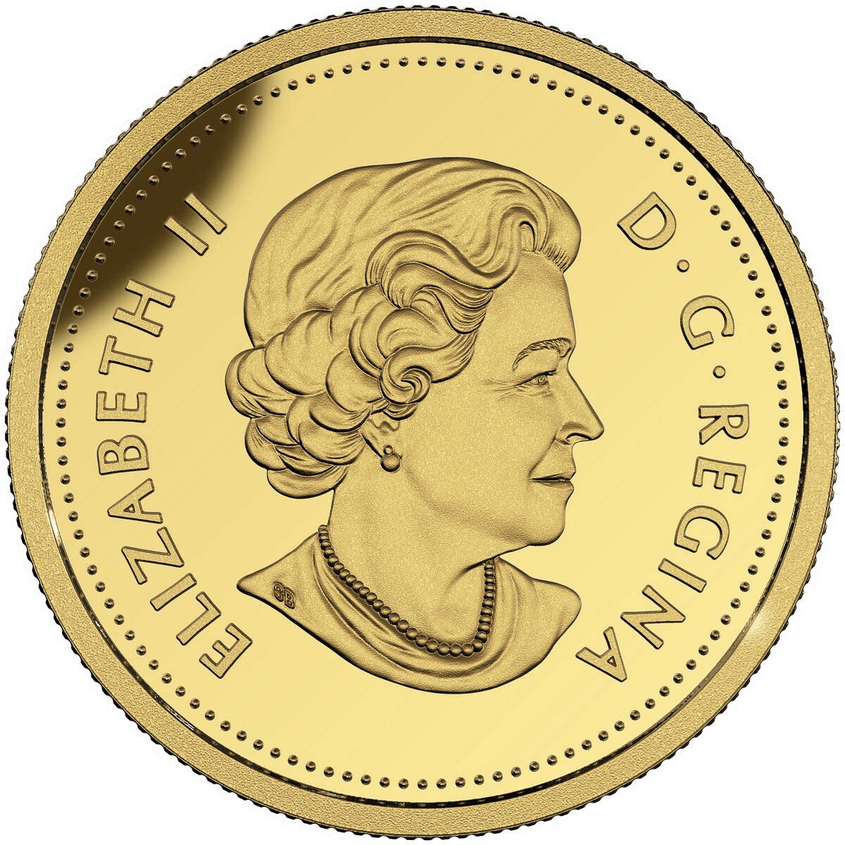 2016 25c Predator vs Prey: Traditional Arctic Fox - Pure Gold Coin