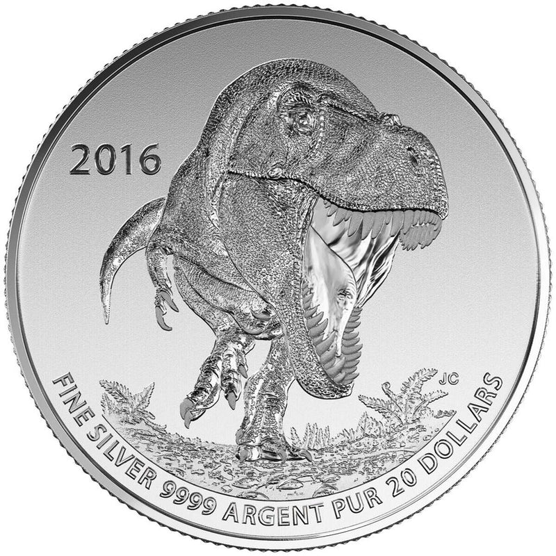 2016 $20 for $20 Tyrannosaurus Rex - Pure Silver Coin Default Title