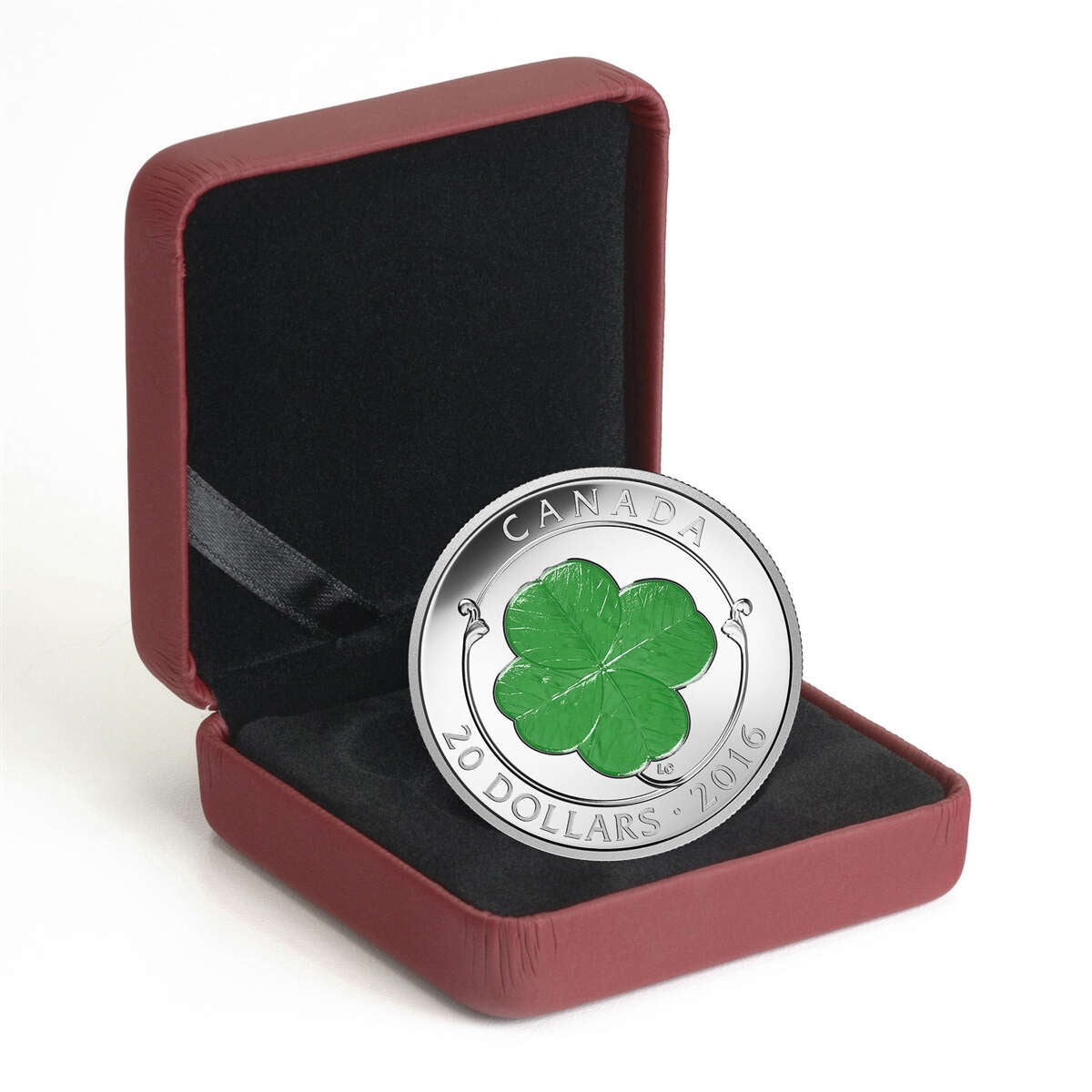 2016 $20 Four Leaf Clover - Pure Silver Coin Default Title