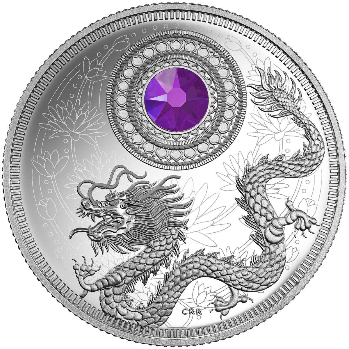 2016 $5 Birthstones: February - Pure Silver Coin Default Title