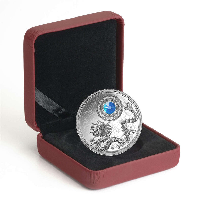 2016 $5 Birthstones: March - Pure Silver Coin Default Title