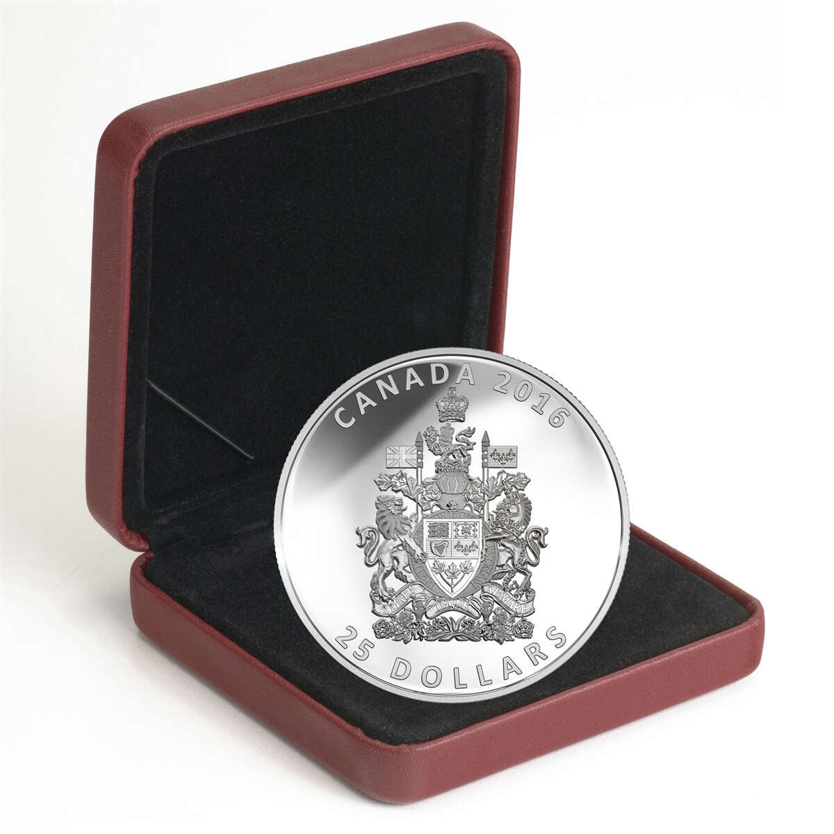 2016 $25 The Coat of Arms of Canada- Pure Silver Piedford Default Title