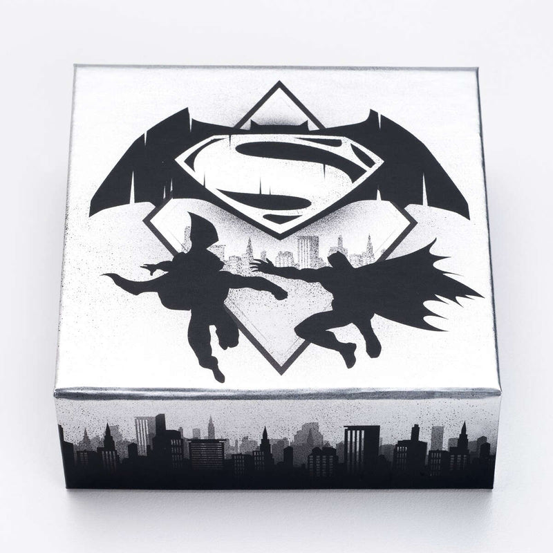 2016 $10 <i>Batman v Superman: Dawn of Justice<sup>TM</sup></i> - Logo - Pure Silver Coin Default Title