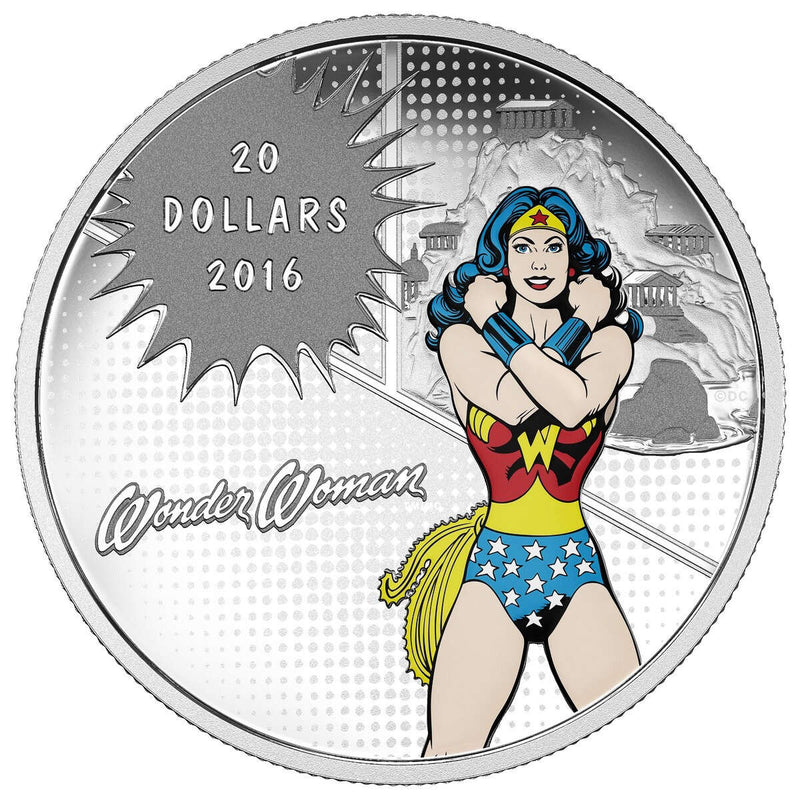 2016 $20 DC COMICS<sup>TM</sup></i> Originals: <i>The Amazing Amazon</i> - Pure Silver Coin Default Title