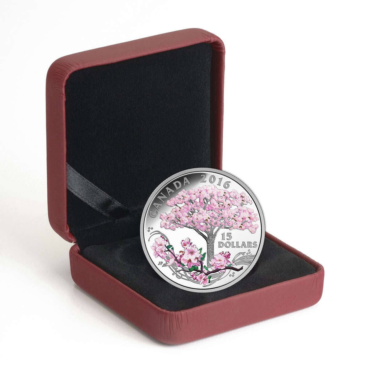 2016 $15 Cherry Blossoms - Pure Silver Coin Default Title