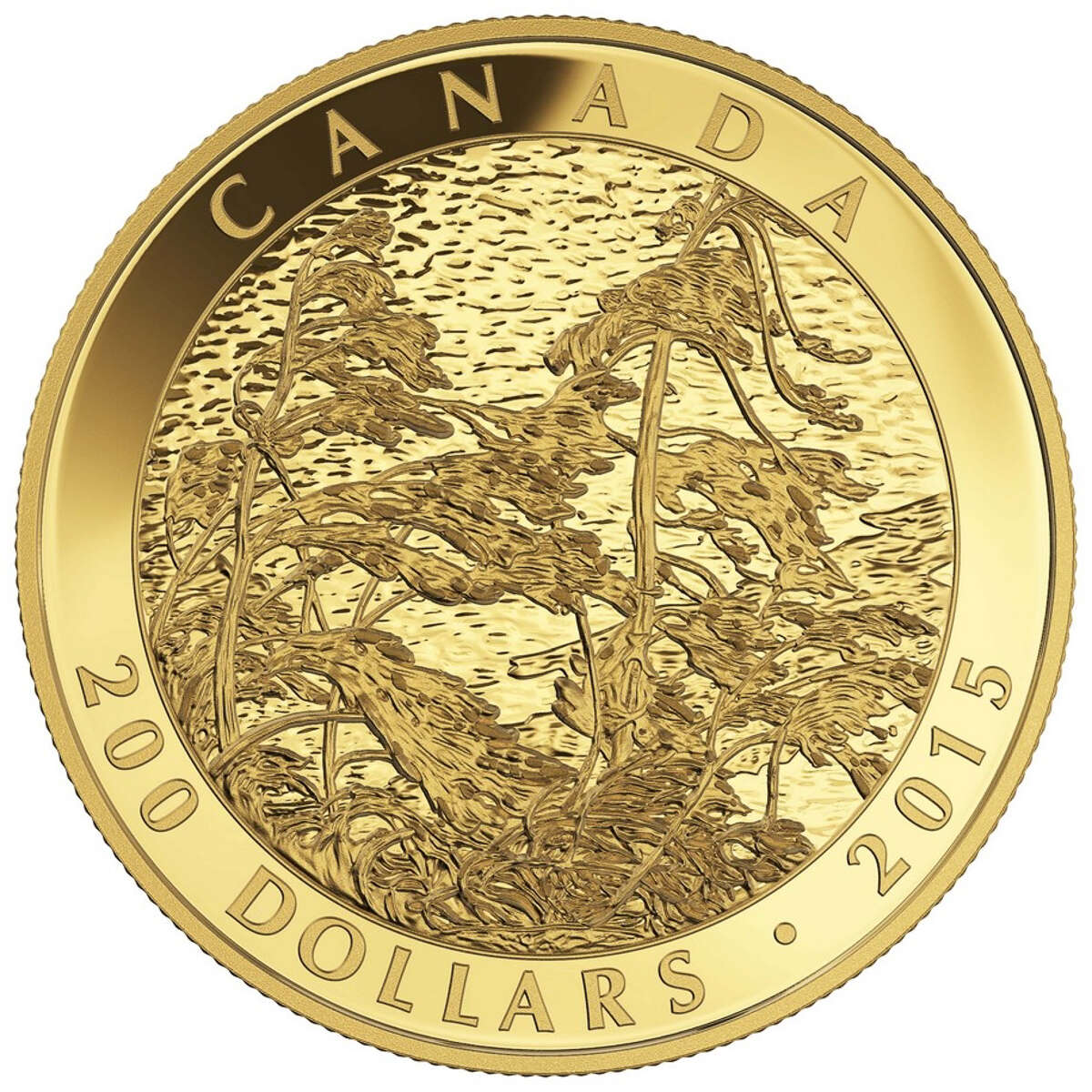 2015 $200 Tom Thomson: <i>Pine Island, Georgian Bay</i> (1914-1916) - Pure Gold Coin Default Title