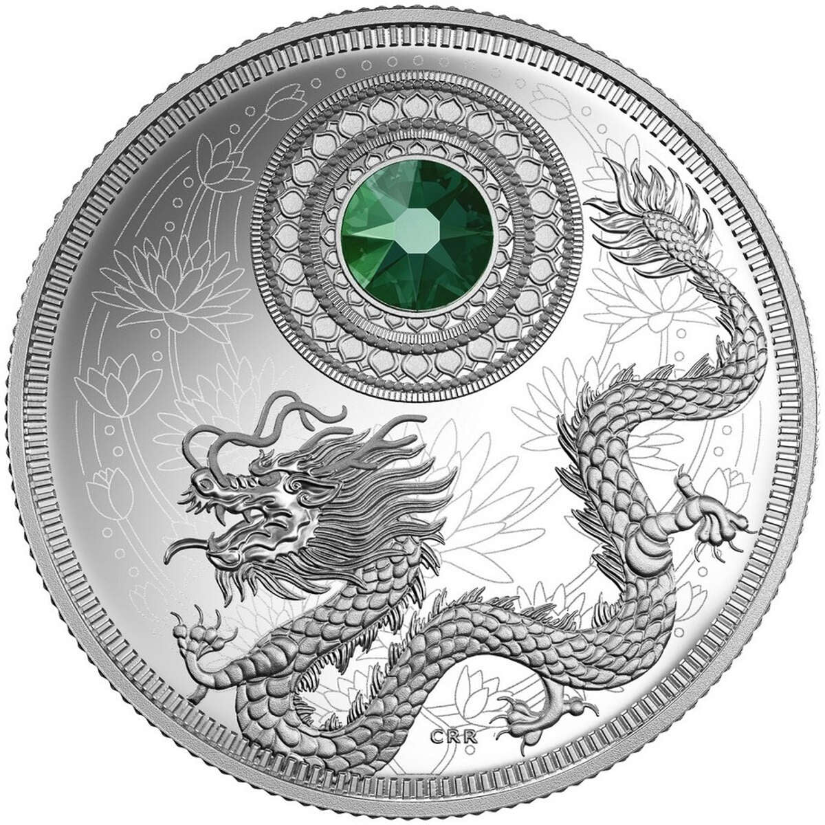 2016 $5 Birthstones: May (Emerald) - Pure Silver Coin Default Title