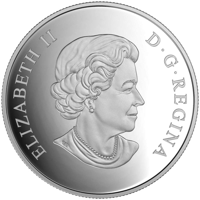 2016 $20 Geometry in Art: Beaver - Pure Silver Coin Default Title