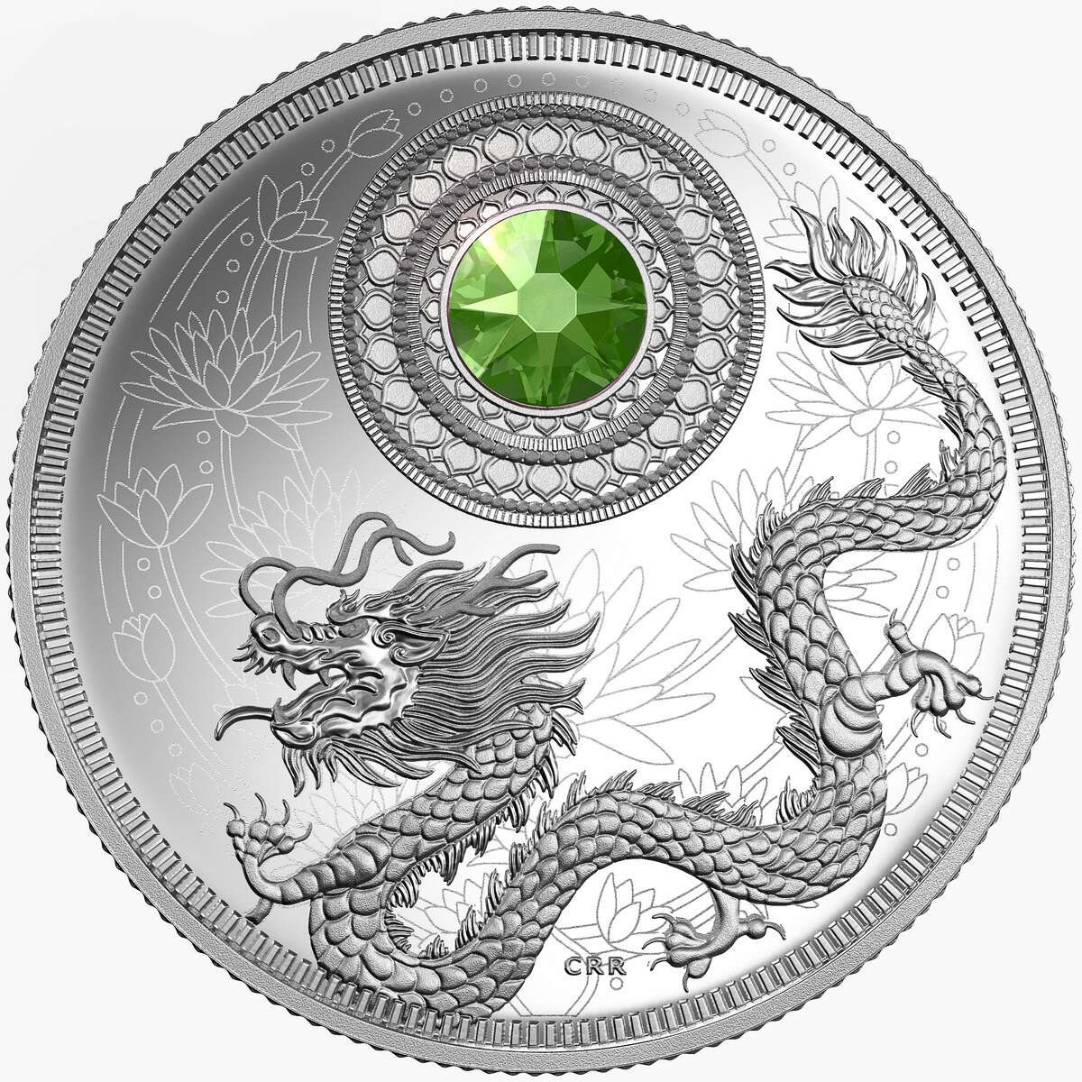 2016 $5 Birthstones: August (Peridot) - Pure Silver Coin Default Title