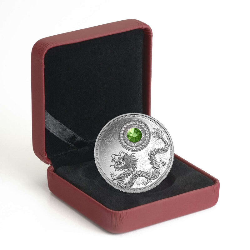 2016 $5 Birthstones: August (Peridot) - Pure Silver Coin Default Title