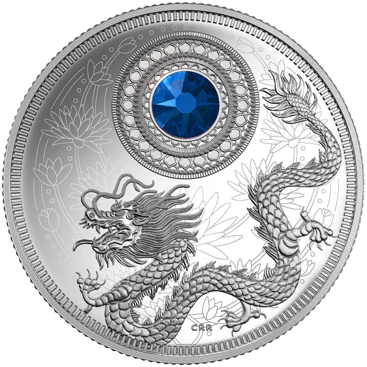 2016 $5 Birthstones: September (Sapphire) - Pure Silver Coin