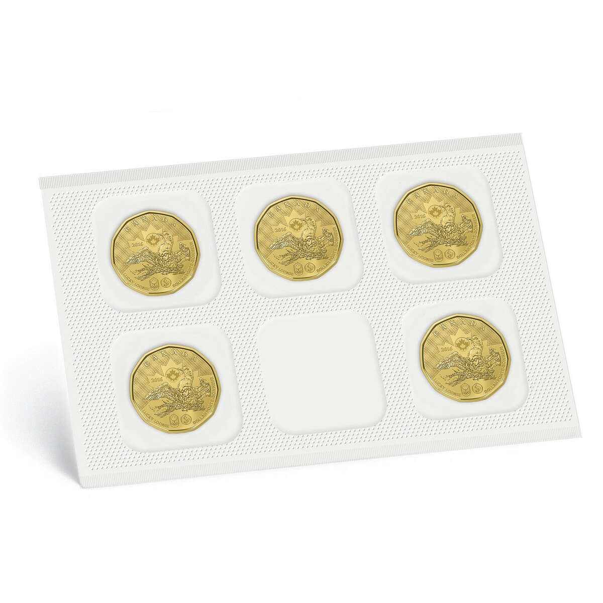 2016 $1 Lucky Loonie Five-Pack Default Title