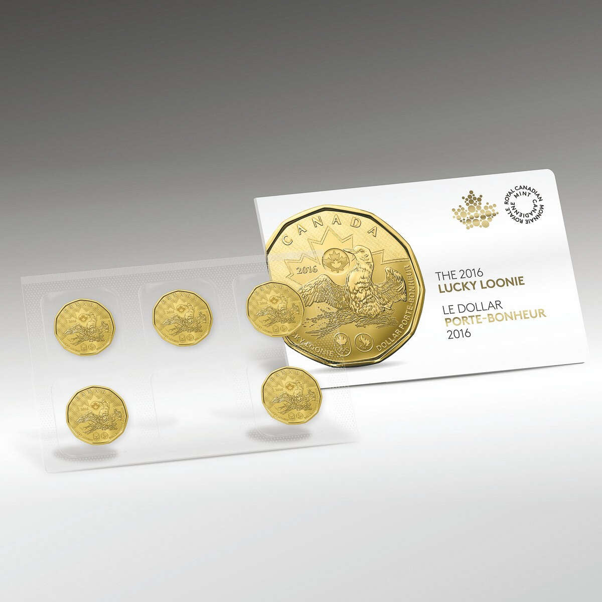 2016 $1 Lucky Loonie Five-Pack Default Title