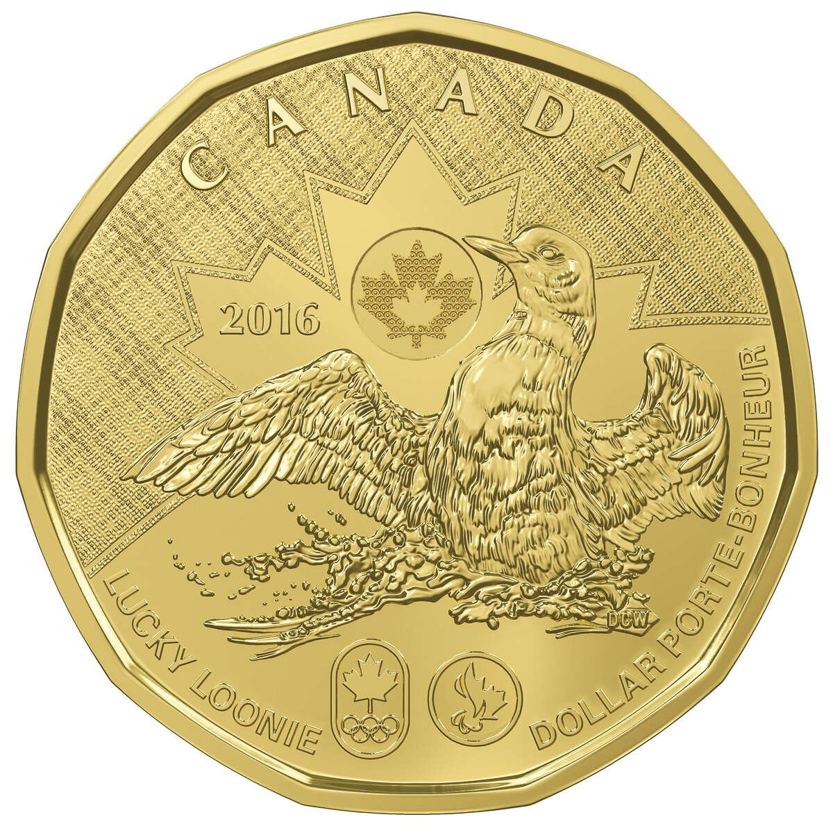 2016 $1 Lucky Loonie Five-Pack Default Title