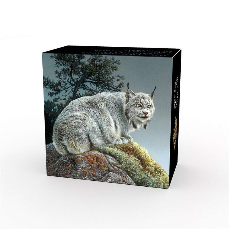 2016 $20 Majestic Animals II: The Commanding Canadian Lynx - Pure Silver Coin Default Title