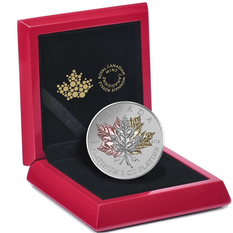 2016 $300 Maple Leaf Forever - Pure Platinum Coin Default Title