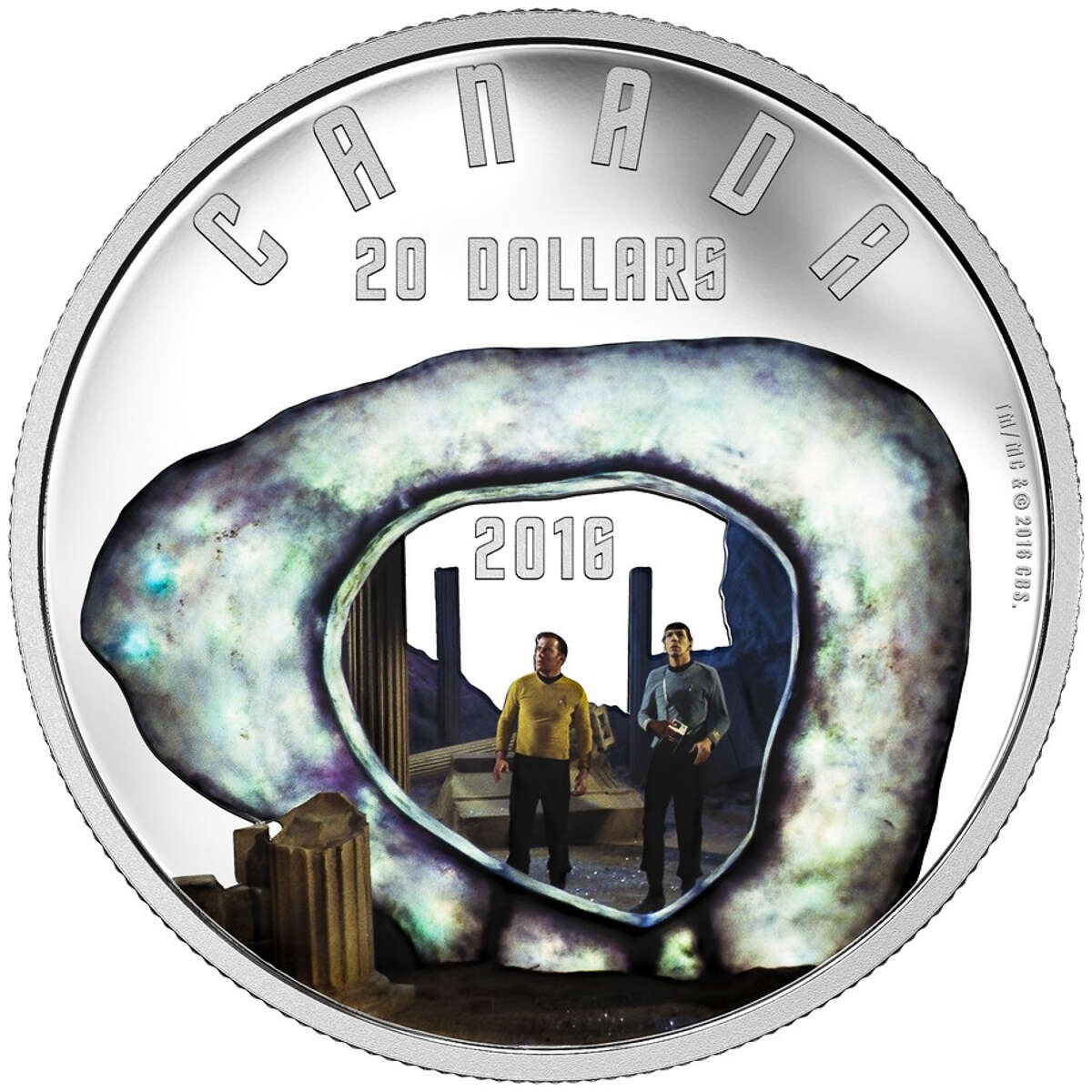 2016 $20 <i>Star Trek</i><sup>TM</sup>: The City on the Edge of Forever - Pure Silver Coin Default Title