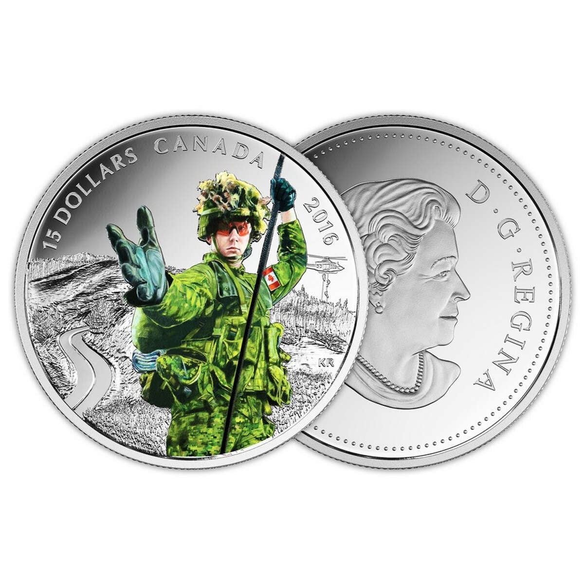 2016 $15 National Heroes: Military - Pure Silver Coin Default Title