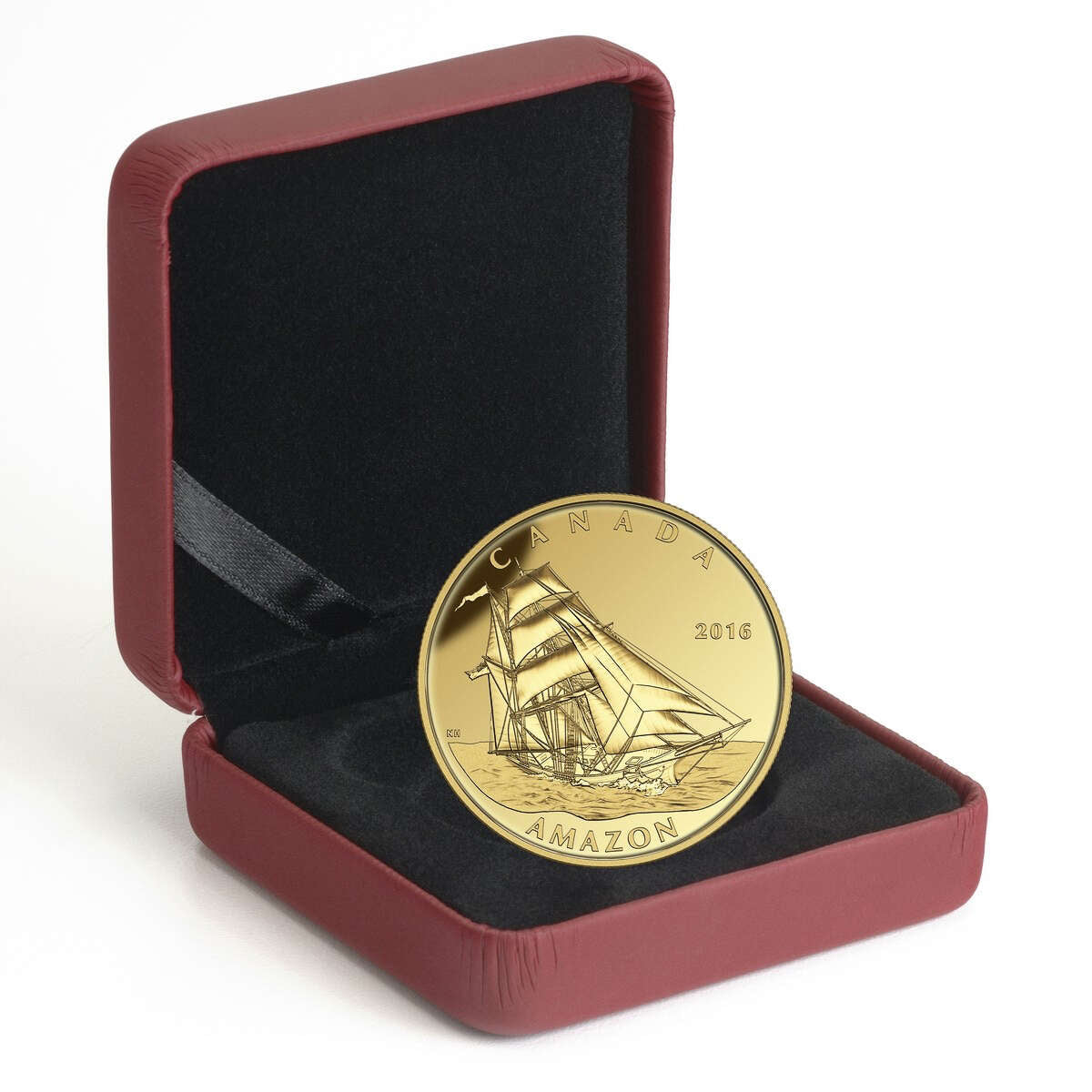 2016 $200 Tall Ships Legacy: Amazon - Pure Gold Coin