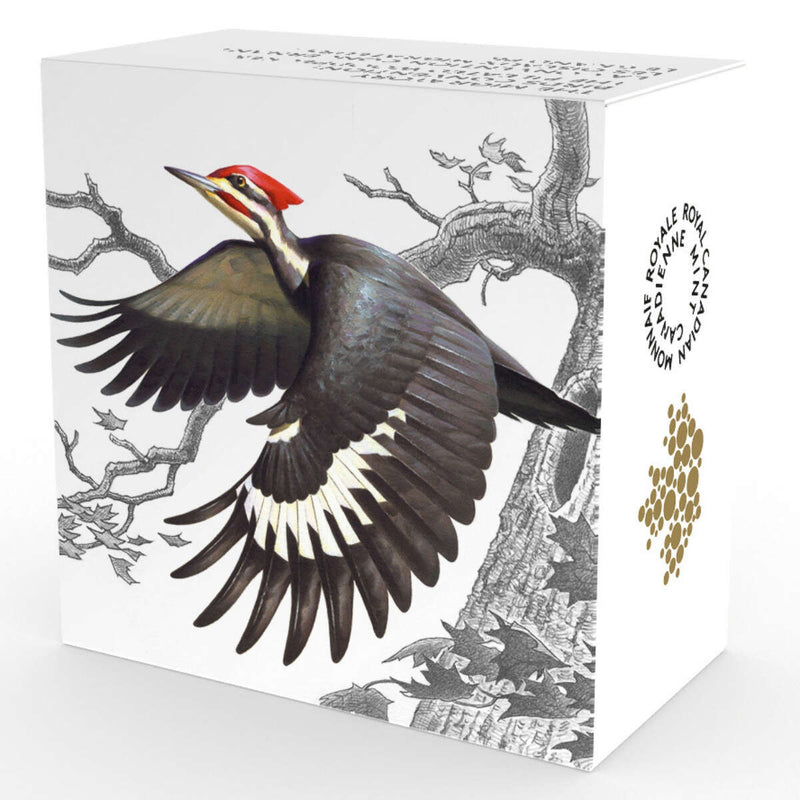 2016 $20 The Migratory Birds Convention: 100 Years of Protection The Pileated Woodpecker - Pure Silver Coin Default Title